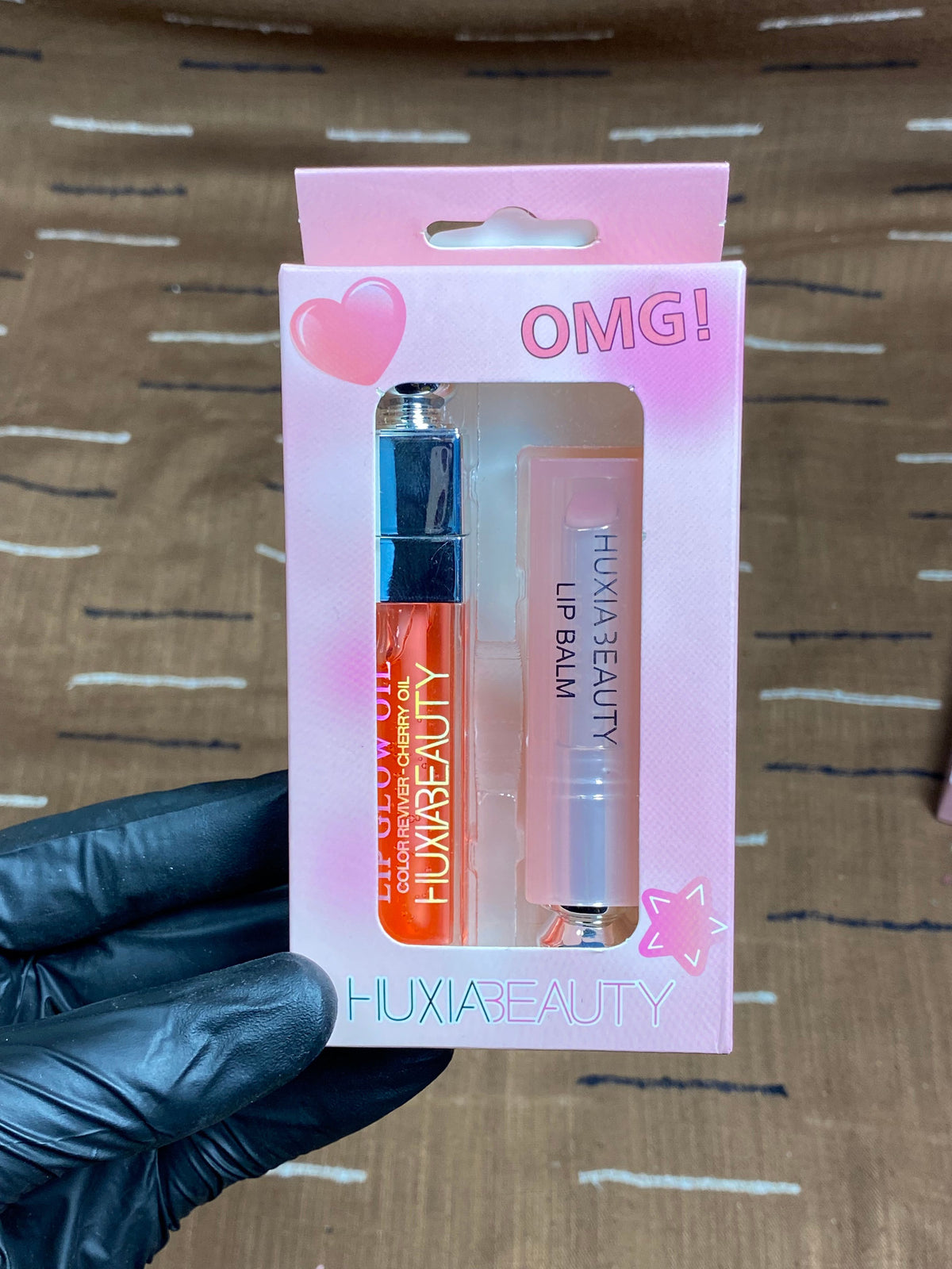 HUXIA Beauty Lip Glow Oil & Balm Duo