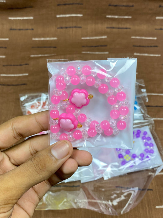 Flower Bead Bracelet