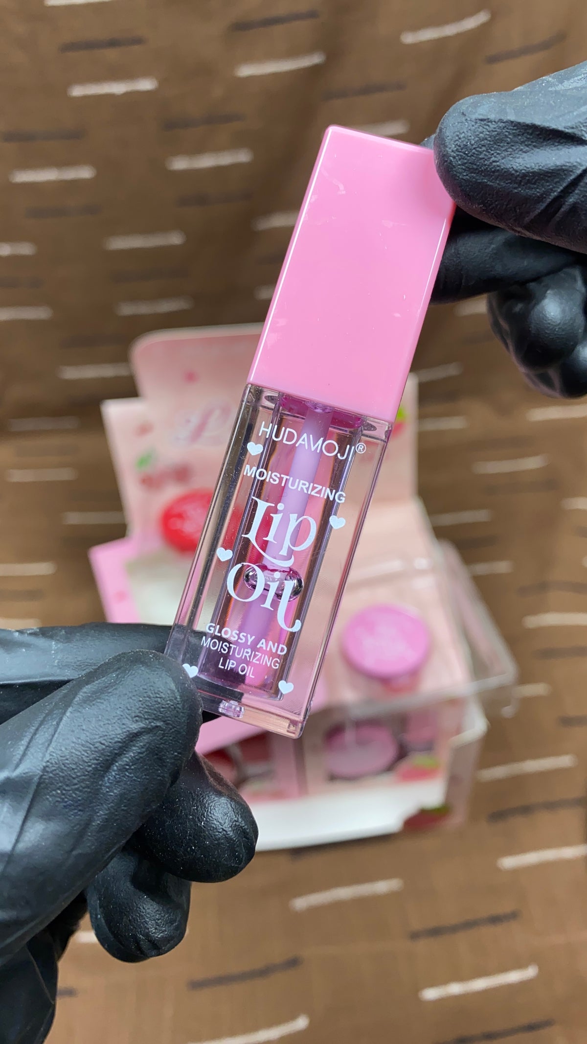HUDAMOJI Lip Scrub-Moisturizing Glossy Duo