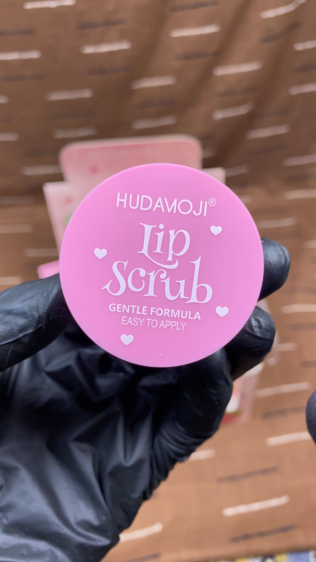 HUDAMOJI Lip Scrub-Moisturizing Glossy Duo