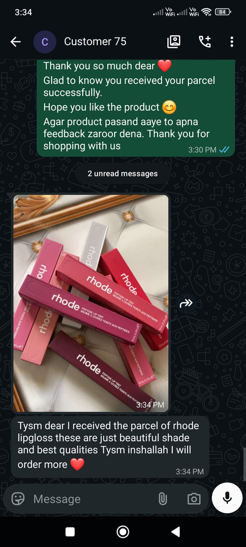 Happy Customer Review