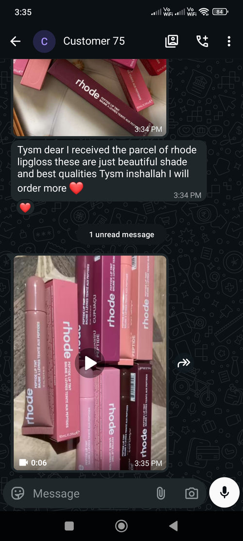 Happy Customer Review