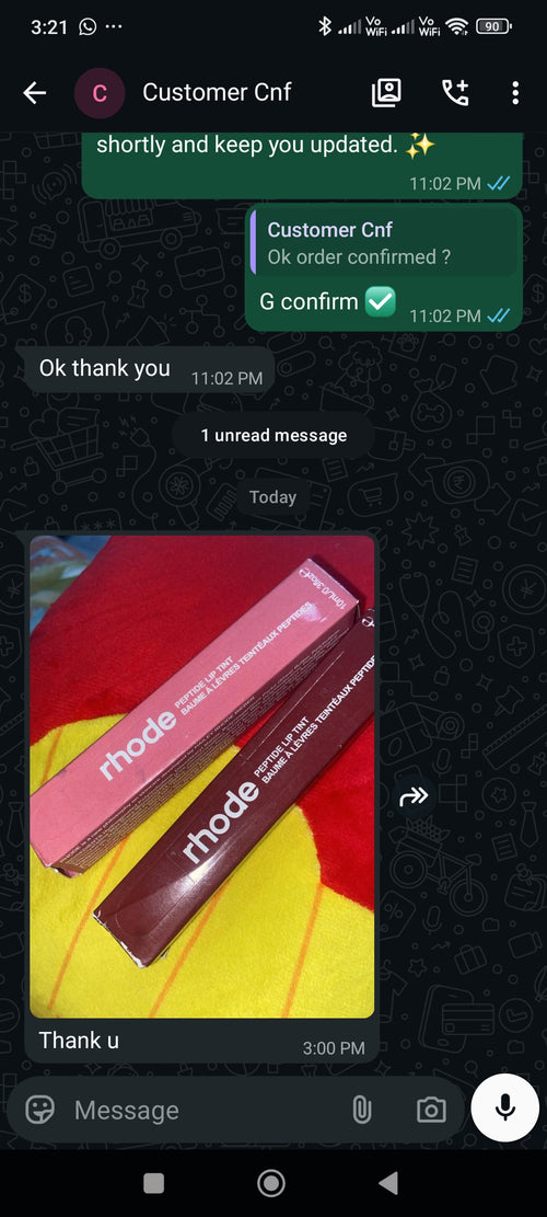 Happy Customer Review