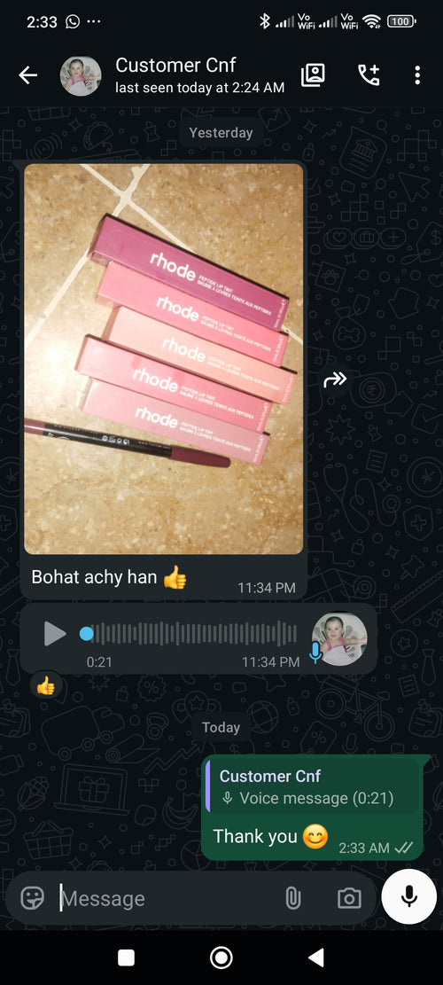 Happy Customer Review