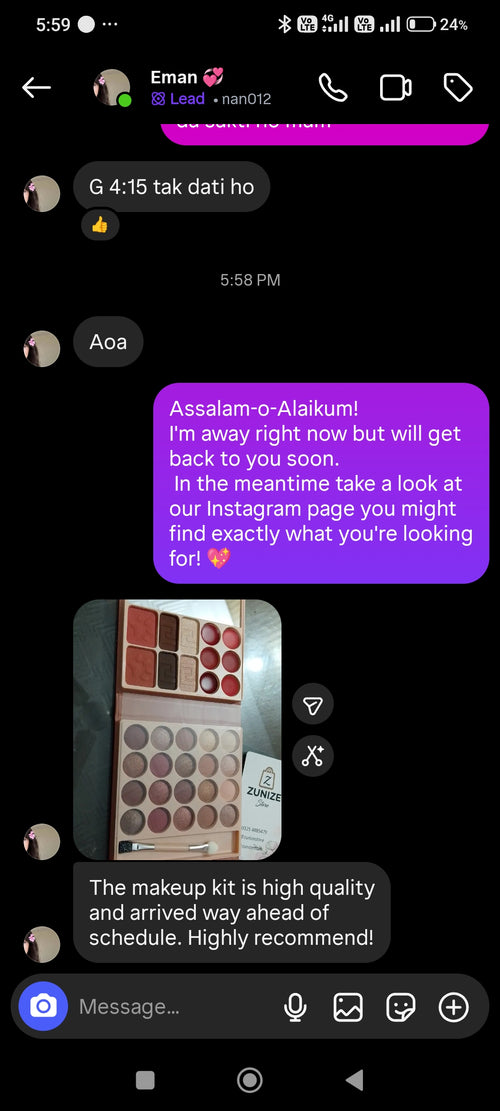Happy Customer Review