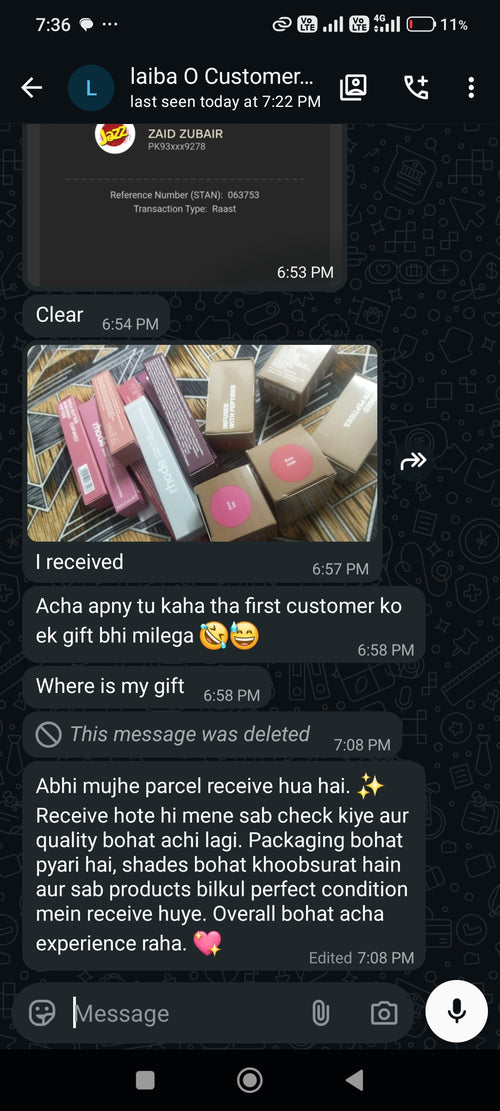 Happy Customer Review