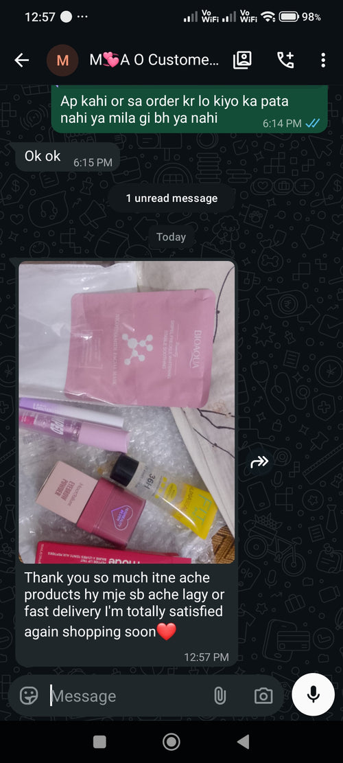 Happy Customer Review