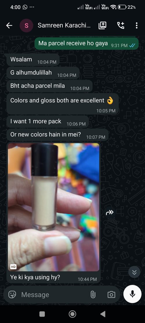 Happy Customer Review