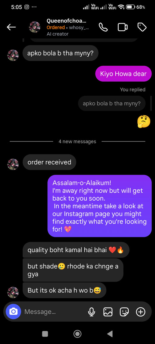 Happy Customer Review