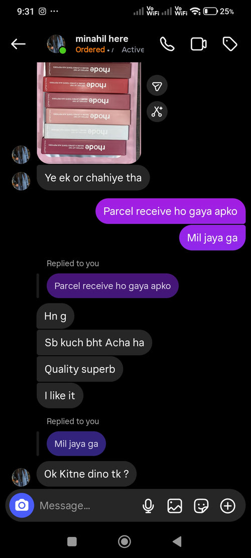 Happy Customer Review