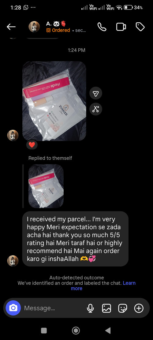Happy Customer Review