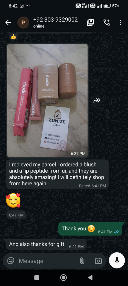 Happy Customer Review