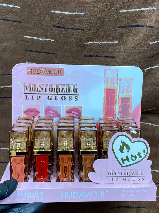 HUDAMOJI Moisturizing Lip Gloss Set