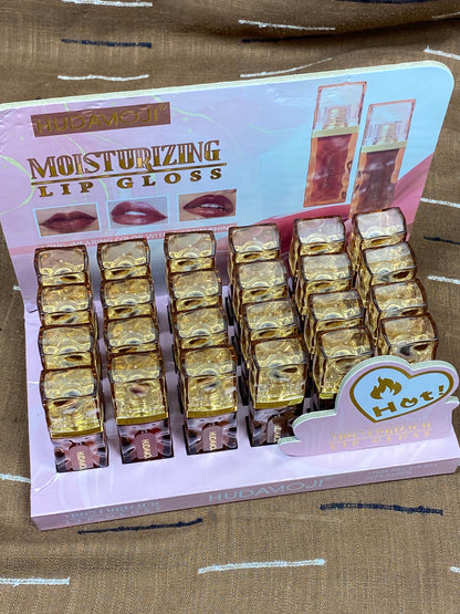 HUDAMOJI Moisturizing Lip Gloss Set