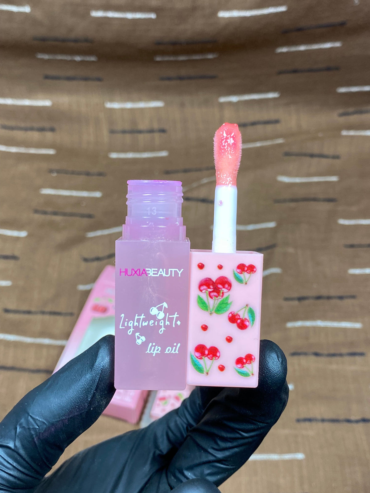 HUXIA Beauty Cherry Lip Balm & Lip Oil Duo