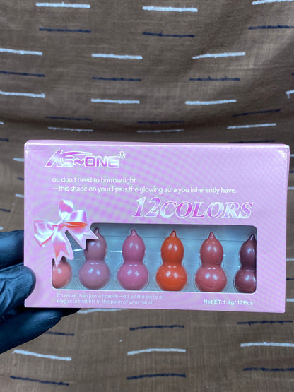 KS-ONE Mini Lipstick Set – 12 Colors