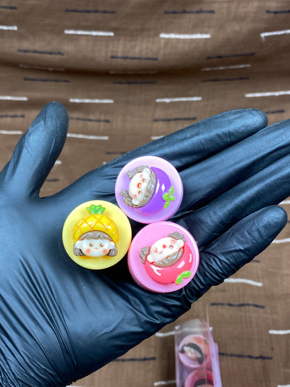 HUDAMOJI Fruits Lip Mask Set