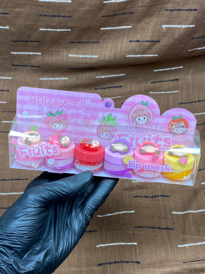 HUDAMOJI Fruits Lip Mask Set