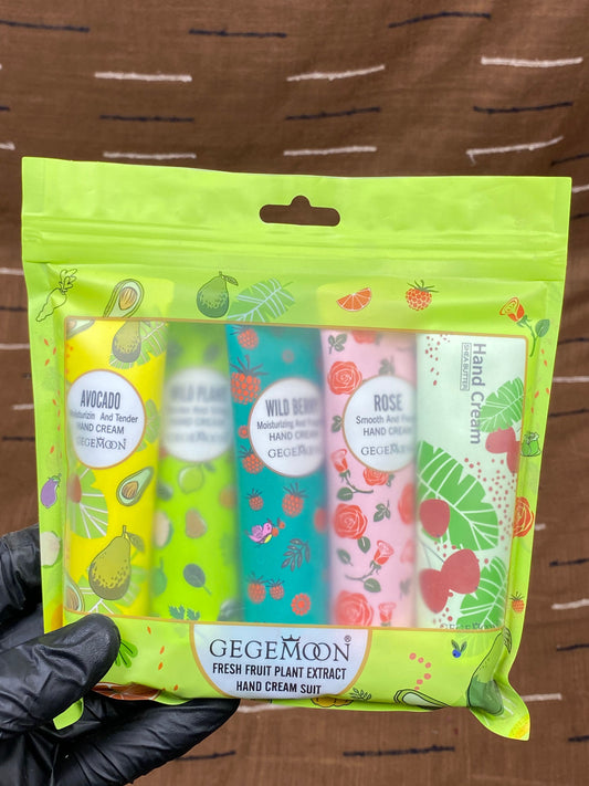 GEGEMOON Fresh Fruit Hand Cream Set