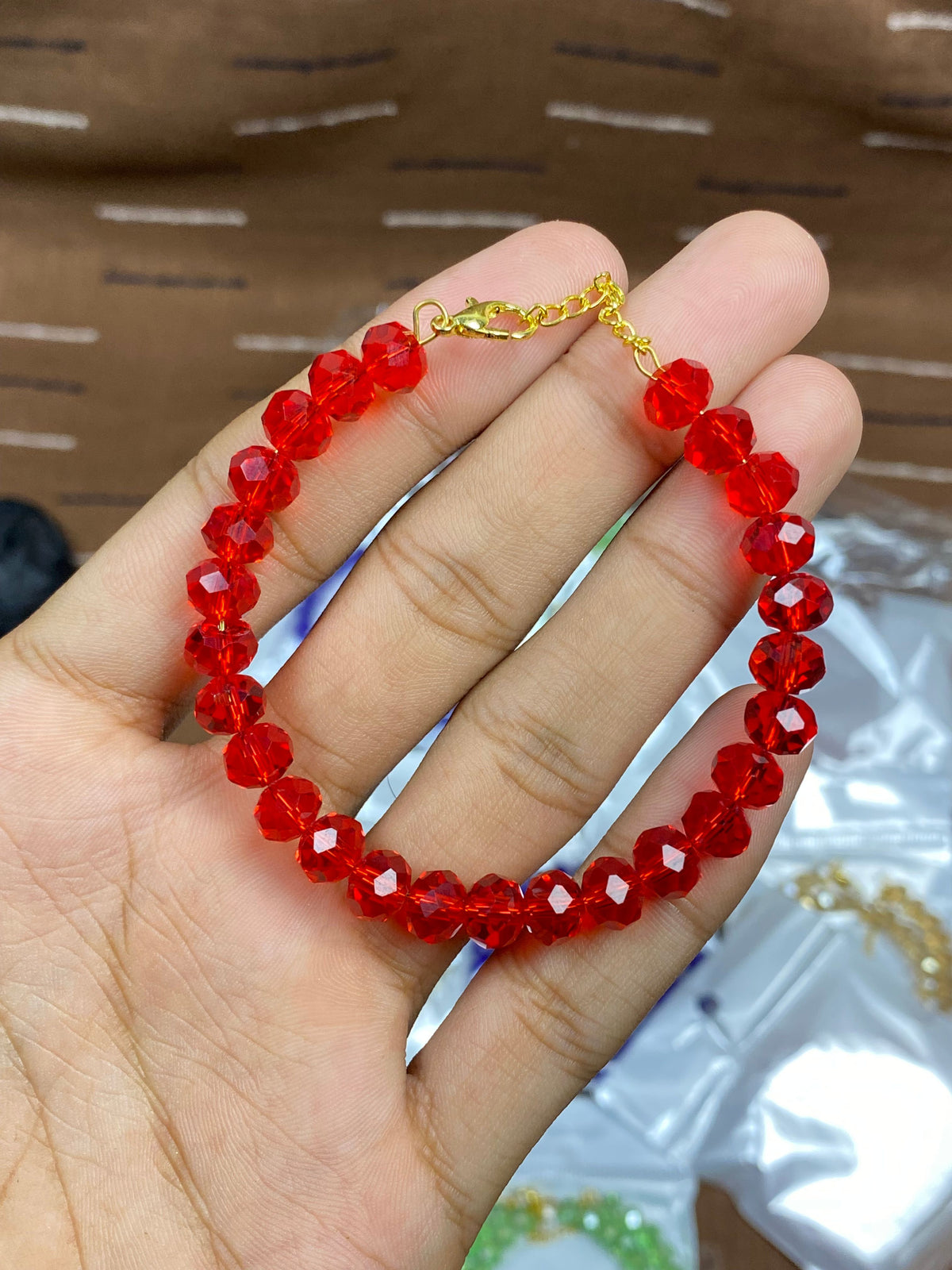 Crystal Beaded Bracelet