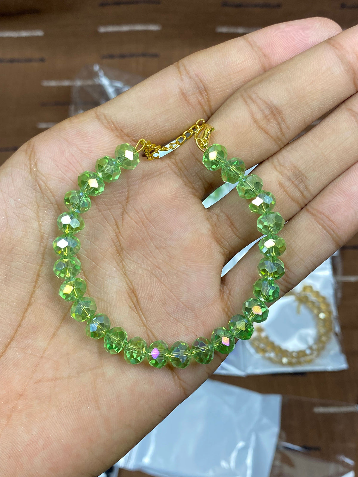Crystal Beaded Bracelet