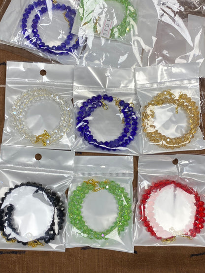 Crystal Beaded Bracelet