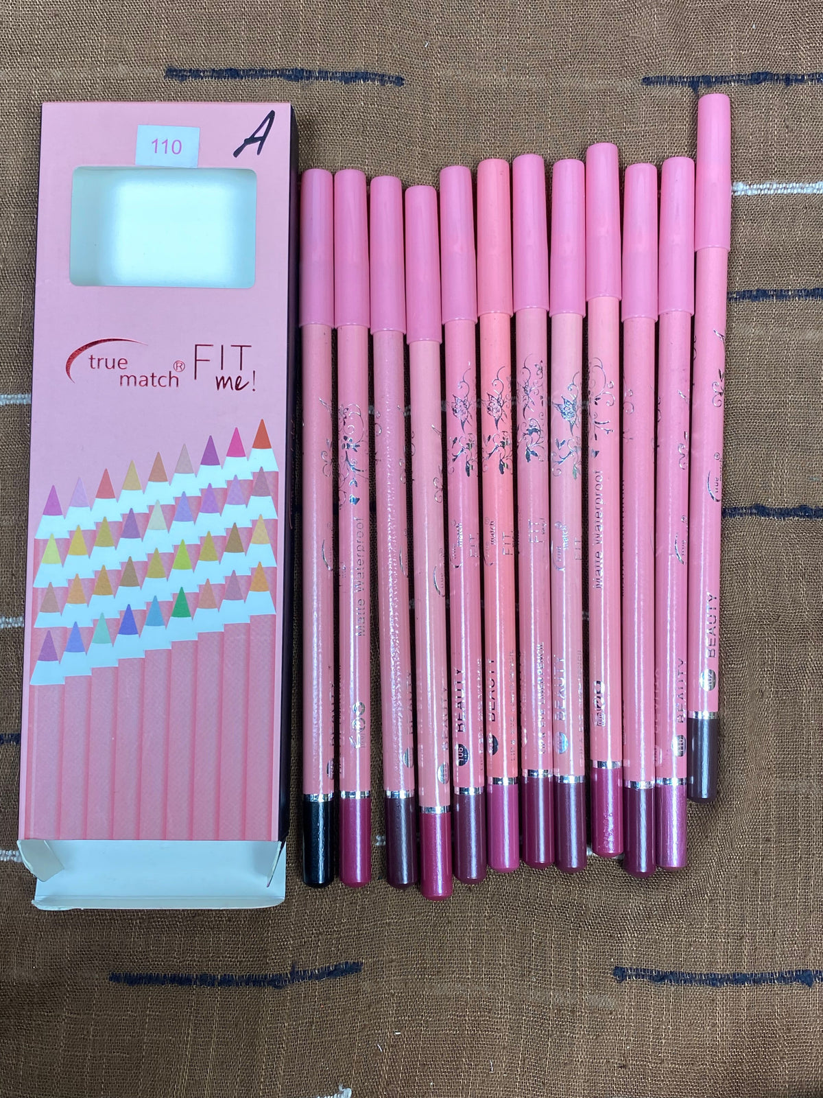 Fit Me Pencil Set – 12 Shades Per Box