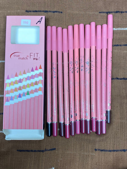 Fit Me Pencil Set – 12 Shades Per Box